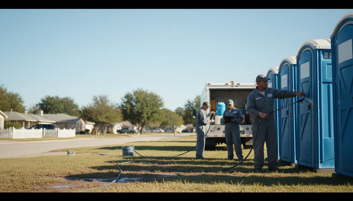 Long-Term Portable Toilet Rental in Amherst, SD near me